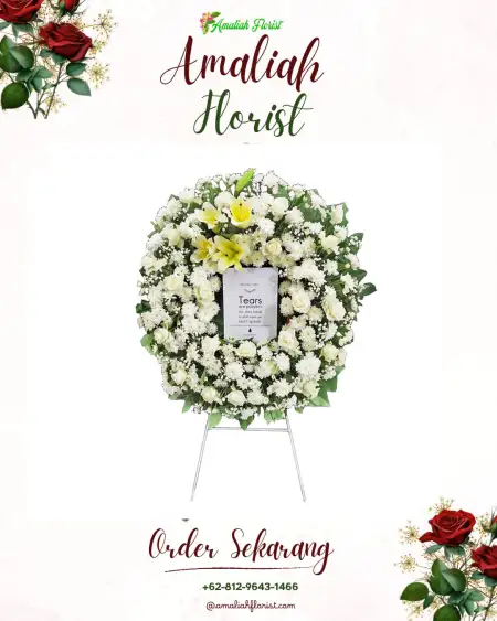 Krans Bunga Duka Asemrudung